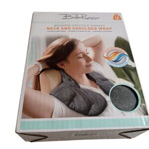 New Bella Russo Weighted Hot/Cold Therapy Neck and Shoulder Wrap